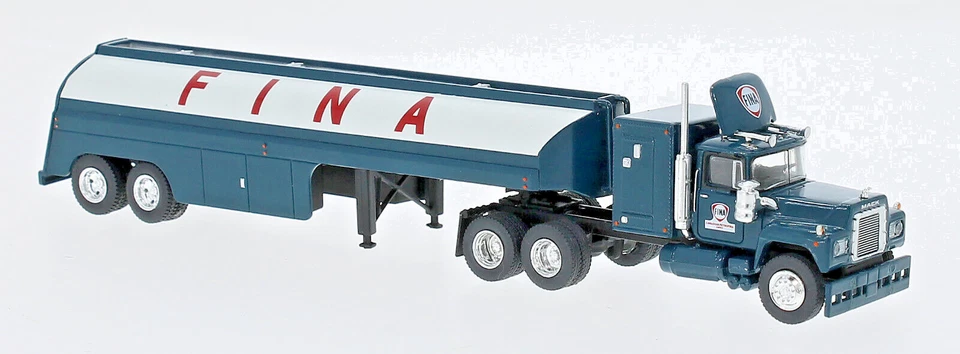 Brekina 85810 Mack RS 700 Camion Cisterna, 1966, Fina, H0, Nuovo 2025 - Immagine 1 di 1