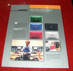 BOSE 101 BROCHURE MONITOR MUSICALE 1984 (PAGINA SINGOLA) - Foto 1 di 1