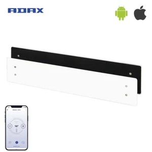 Adax Clea Wifi Glass Electric Radiator / Panel Heater, Wall Mounted, Low Profile - Picture 1 of 3