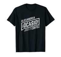 Ocasio-Cortez Democrat For Congress NY-14 Black T-shirt