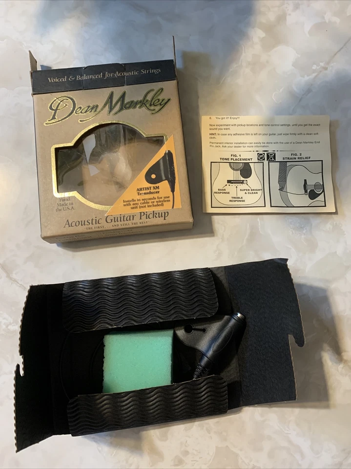 Dean Markley DM3001 Artist XM Acoustic Pickup Dean Markley Artist XM Transducer - Image 1 of 4