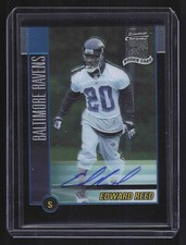 Ed Reed 2002 Bowman Chrome Autograph Rookie Card #230