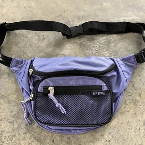 Vintage East Sport Fanny Pack Purple 1980's 1990's - Picture 1 of 8