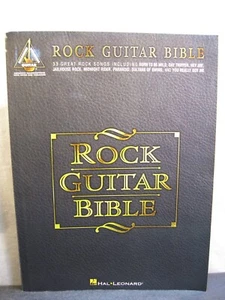 Rock Guitar Bible Guitar Recorded Versions TAB - Picture 1 of 11