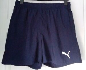 Men's Puma blue running/gym/workout shorts size Large