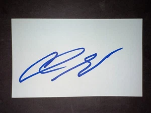 Tarjeta índice firmada 3x5 Chris Getz, White Sox (debut 2008) (HS) - Imagen 1 de 1