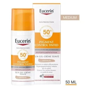 Eucerin Sun Protection Pigment Control Gel-Crème Teinté Anti-Taches SPF50+ 50ml - Imagen 1 de 4