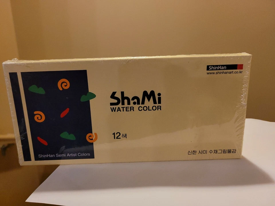 Shinhan Shami Watercolor Paint Set 12 Colors set 10ml Tube for begineer, Student - Image 1 of 1