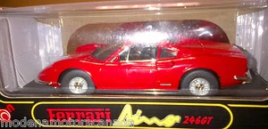 FERRARI 246 DINO RED BY ANSON OLD RELEASE 1:18 BRAND NEW IN BOX MINT CONDITION - Picture 1 of 1