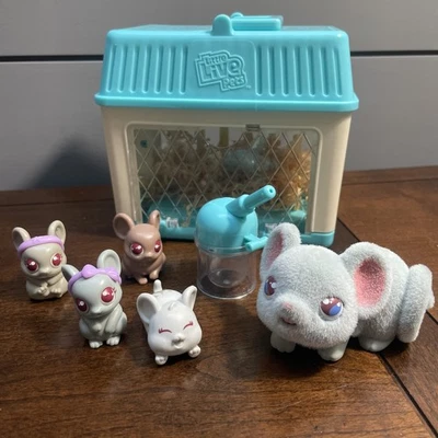 Little Live Pets Mamá Ratón Sorpresa 4 Bebés Jaula, Botella de Agua y Mamá Ratón!  Foto 1 de 4