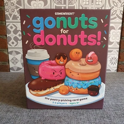 Go Nuts For Donuts Pastry-Picking Card Game Gamewright - 100% Complete - Image 1 of 4