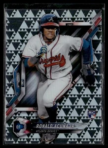 2018 Topps High Tek Ronald Acuña Jr. Rookie Atlanta Braves #HT-RA - Picture 1 of 2