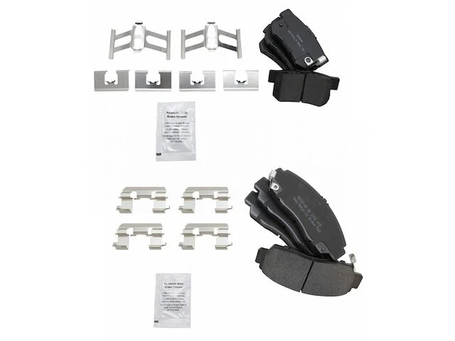 Juego de pastillas de freno para 1999-2004 Acura RL 2000 2001 2002 2003 SV535NJ Foto 1 de 1