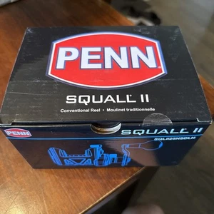 Penn Squall II 25 LH Fishing Reel SQLII25NSDLH New Sealed - Picture 1 of 6