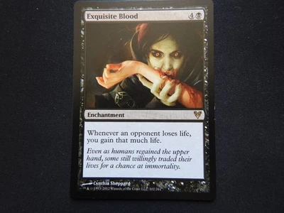Exquisite Blood NM [Avacyn Restored] #1 Mtg Magic Free Tracking! - Image 1 of 2