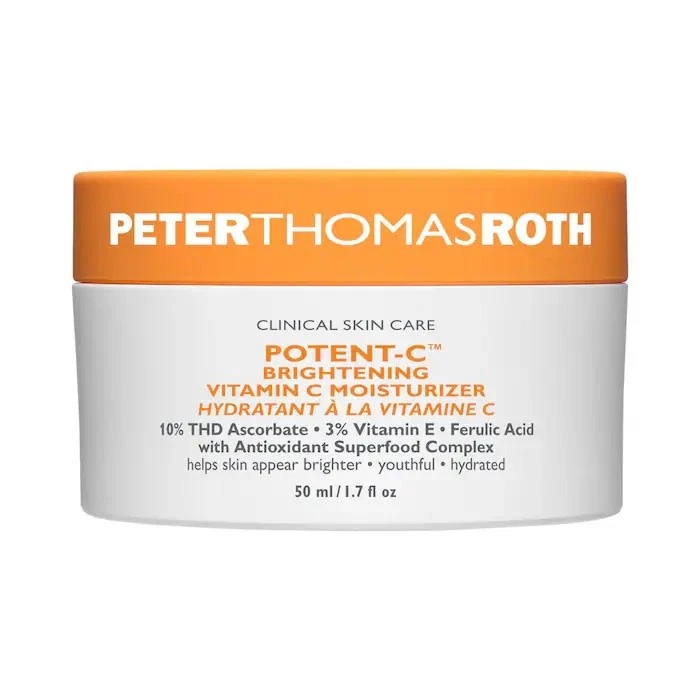Crema hidratante iluminadora de vitamina C Peter Thomas Roth Potent-C 1,7 oz (nueva sin caja) Foto 1 de 1