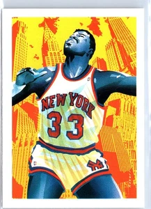1990-91 NBA Hoops #372 Knicks Checkliste Patrick Ewing - Bild 1 von 2