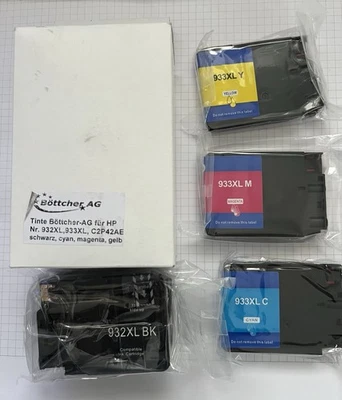 Drucker Tinten Patronen Böttcher AG, Kompatibel Für HP 932XL, 933XL, C2P42AE - Bild 1 von 4