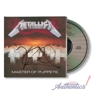 Kirk Hammett Signed Autographed CD “Master Of Puppets” Metallica PSA/DNA - Picture 1 of 2