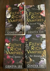 Filthy Rich Vampire Geneva Lee Series 1 - 4 Books Paperback Romantasy - Imagen 1 de 11