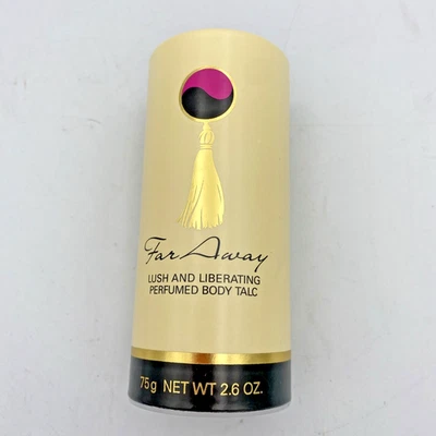 AVON Body Talc Far Away exuberante y liberador 2,6 oz retirado 1995 nuevo Foto 1 de 3