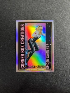 2024 Marvel Masterpieces'92 Platinum #CB-18 Spider-Gwen Rainbow BJMO - Picture 1 of 5