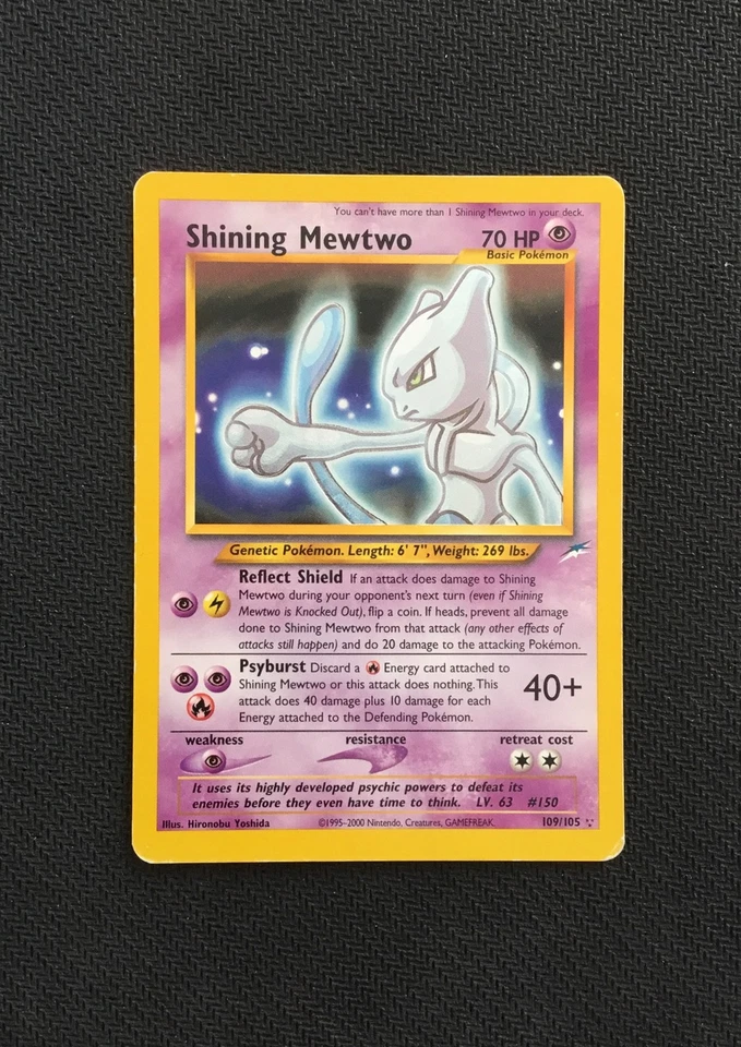 Shining Mewtwo 109/105 Neo Destiny Holo - Image 1 of 4