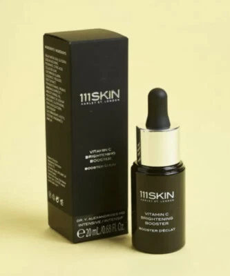 Potenciador iluminador de vitamina C 111SKIN 0,68 OZ 20 ml tamaño completo ~ ¡NUEVO EN CAJA! Valor de $155🧡 Foto 1 de 4