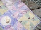 Bessie Pease Fabric Nursery Quilt Baby Child Doll Quilt - Finished Already Made