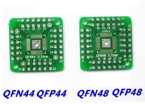 5pcs QFN44 QFP48 QFP44 PQFP LQFP Turn to DIP SMD Adapter to DIP48 Board  - Picture 1 of 1