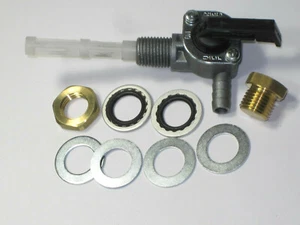 gas PETCOCK 1/4" BSP plug British fuel valve Triumph BSA tap Left or Right - Picture 1 of 1