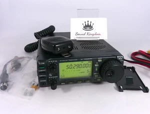 ICOM IC-706MKIIG HF / VHF / UHF All Mode Mobilny nadajnik-odbiornik Działający R2895 - Zdjęcie 1 z 16