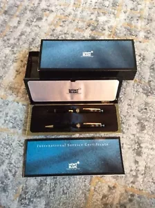 Vintage MONTBLANC Meisterstuck 144 Fountain Pen and Ballpoint Pen Set! EUC! - Picture 1 of 13