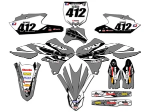 2014-2018 fits CYCRA POWERFLOW YZ 250 F 4-STROKE 13 FLY Grey Senge Graphics K... - Picture 1 of 10
