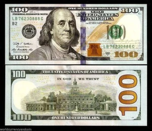 UNITED STATES AMERICA 100 DOLLARS 2009 A USA FRANKLIN UNC MONEY BILL BANKNOTE - Picture 1 of 2
