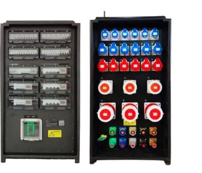 Raiden Power Distribution Box 400A 3 Phase Distro IP67 MCB 400Amp With RCBO - Image 1 of 4