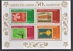 TURQUIE 2006 BLOC 50 ANS EUROPA N** MNH NSC le timbre dans le timbre - Picture 1 of 1