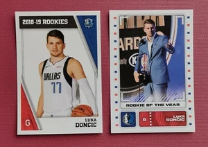 Luka Doncic Panini Rookie Sticker card # 428 423 NBA 2018 - 19 Dallas Mavericks - Imagen 1 de 5