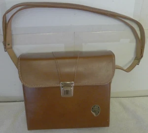 Lederfach hellbraun Tasche für Polaroid Klappkamera SX-70 & Zubehör L77 - Bild 1 von 10