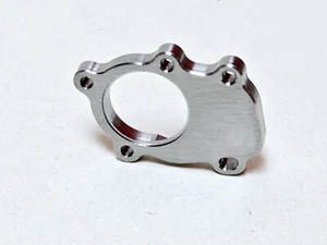 Stainless T25 T28 GT2860 Downpipe Turbo Flange to 2.25" Outlet Pocketed 1/2" WG - Picture 1 of 5