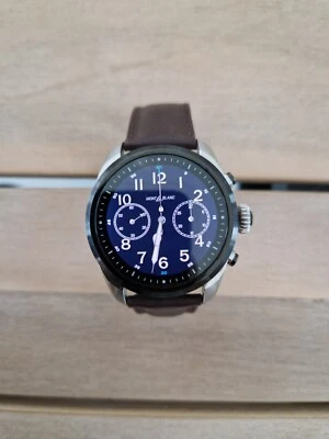 MONTBLANC Summit 2,  Smartwatch! Multitouch, Stainless Steel Case - Bild 1 von 4