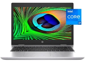 14" HP ProBook Laptop PC: czterordzeniowy procesor Intel i7! 32GB RAM, 1TB NVME SSD! Windows 11 - Zdjęcie 1 z 15