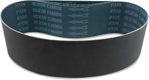 4 X 24 Pollici 180 Grana Cinghie Levigatrici in Carburo di Silicio, Confezione da 3 - Foto 1 di 12