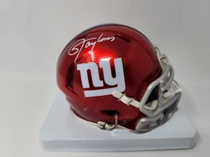 Lawrence Taylor Signed Riddell New York Giants Flash Mini Helmet JSA COA - Picture 1 of 3