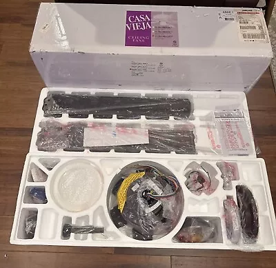 65" Casa Vieja Ultra Breeze Bronze LED Ceiling Fan w/ Remote and Manual Complete - Image 1 of 4