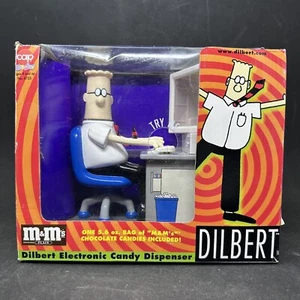 Dilbert M&M's Collectable Electronic Candy Dispenser 1998 - Vintage - Open Box - Picture 1 of 5