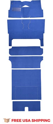 FITS 1957 Chevrolet One-Fifty Series 2DR Wagon Bucket Seat Complete Loop Carpet Foto 1 de 3