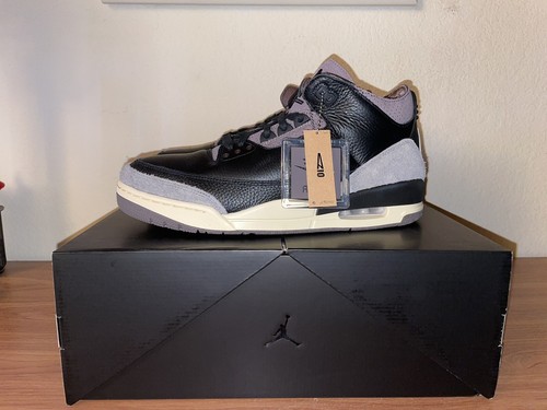 Autentico A Ma Maniere x Jordan 3 mentre dormivi taglia 13 5W