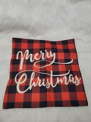 Joybest Set Of 4 Christmas Decorative Throw Pillow Covers 18 x 18 - Image 1 of 4