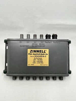 Zinwell 6X8 Multi-Switch MS6X8WB-Z ; Used - Image 1 of 2